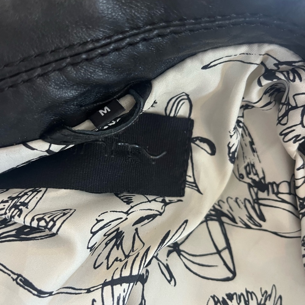 Infinity leather jacket- woman’s size medium - Picture 8 of 11